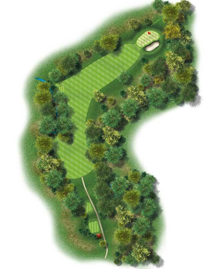 Golfclub Isernhagen Bahn 1 - Das Nadelöhr