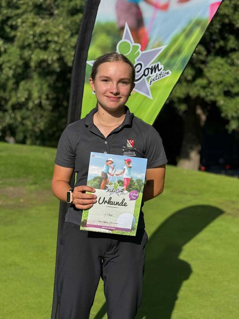 Die Kinder des GC Isernhagen haben den Club bei der diesjährigen KidsCom im GC Harz mit großem Erfolg vertreten